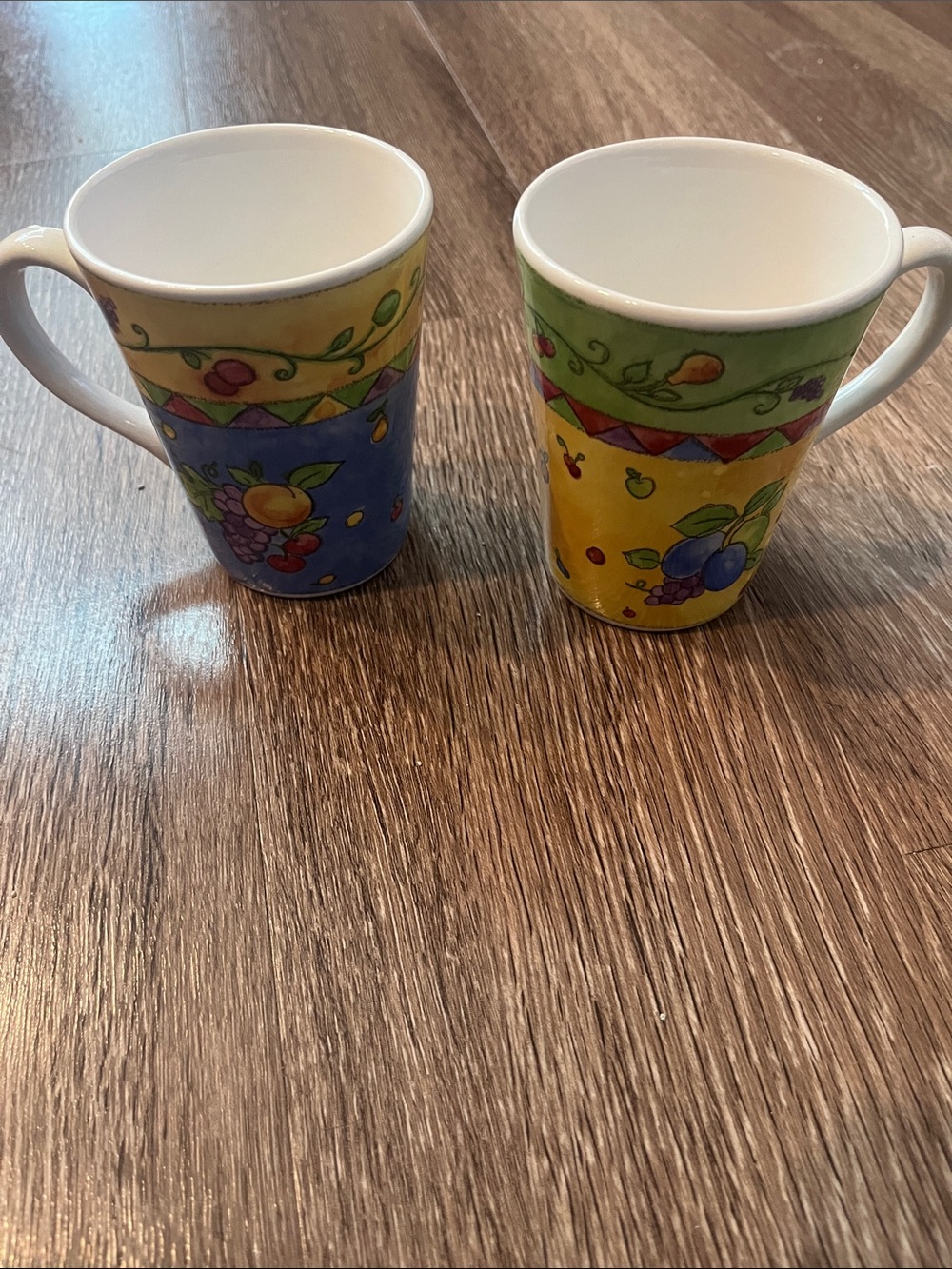 Sango Sangria Collection Ceramic Mugs - Set of 2